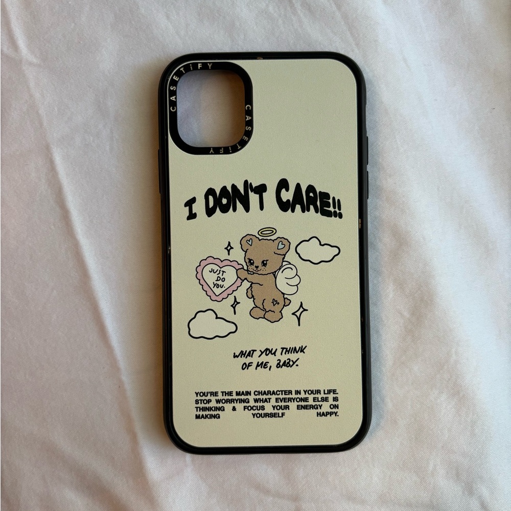 Casetify Cream Bear iPhone 11 Case